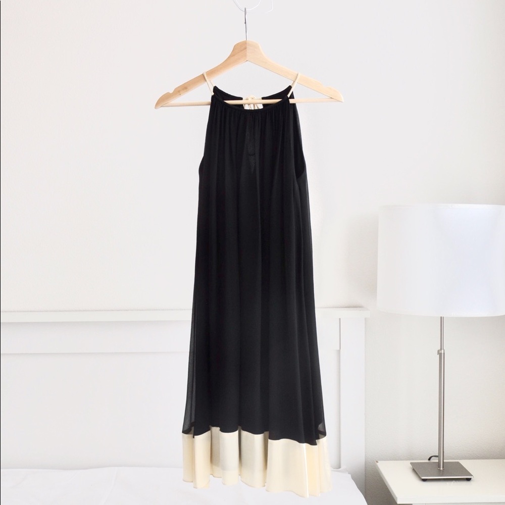 Maggy London Flowy Silk Dress